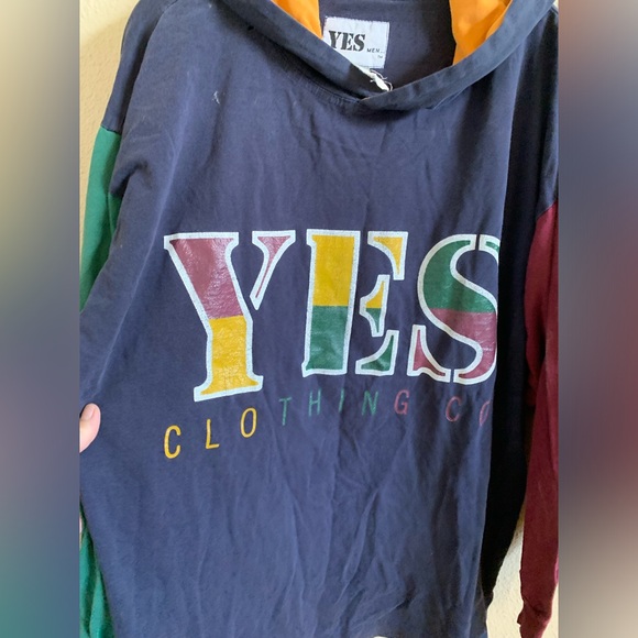 Vintage Men’s YES Clothing Co Hoodie 🌴 - Picture 5 of 10